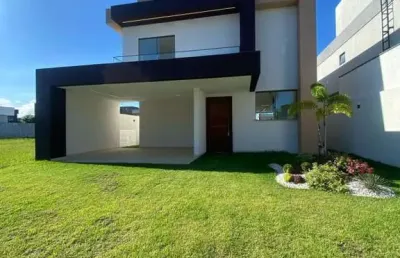 Casa em condomínio para venda em camaçari, jardim limoeiro, 4 dormitórios, 3 suítes, 5 banheiros, 4 vagas