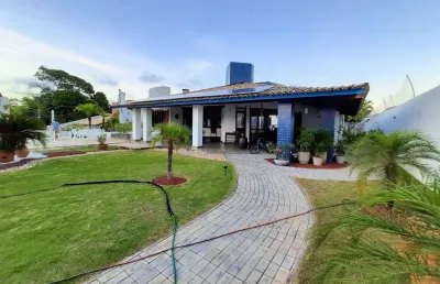 Casa em condomínio para locação em lauro de freitas, vilas do atlântico, 5 dormitórios, 3 suítes, 6 banheiros, 4 vagas
