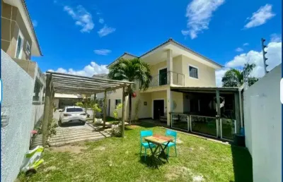 Casa em condomínio para venda em lauro de freitas, buraquinho, 4 dormitórios, 3 suítes, 4 banheiros, 2 vagas