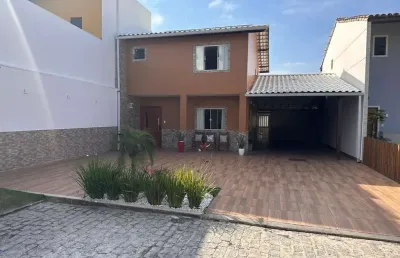 Casa em condomínio para locação em lauro de freitas, buraquinho, 4 dormitórios, 2 suítes, 4 banheiros, 5 vagas