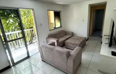 Apartamento para venda em lauro de freitas, buraquinho, 2 dormitórios, 1 suíte, 2 banheiros, 1 vaga