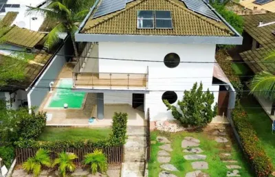 Casa em condomínio para venda em camaçari, boa união (abrantes), 4 dormitórios, 2 suítes, 4 banheiros, 2 vagas