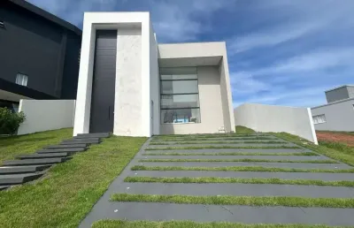 Casa em condomínio para venda em camaçari, alphaville (abrantes), 4 dormitórios, 4 suítes, 5 banheiros, 2 vagas