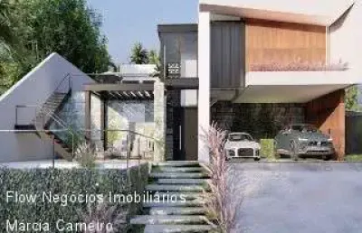 Casa moderna - conceito open for plan  condomínio quintas de terra cota em indaiatuba