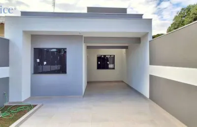 Casa à venda em maringá, conjunto habitacional requião, com 3 quartos, com 71 m²