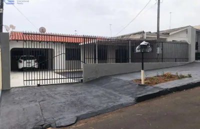 Casa à venda em maringá, loteamento batel, com 4 quartos, com 129.6 m²