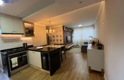 Apartamento à venda em maringá, zona 08, com 3 quartos, com 66.6 m², residencial parque eldorado