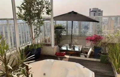 Cobertura para venda em são paulo, vila romana, 3 dormitórios, 1 suíte, 3 banheiros, 3 vagas