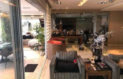Apartamento duplex para venda em são paulo, vila romana, 4 dormitórios, 3 suítes, 5 banheiros, 3 vagas