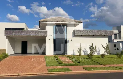 Casa em condomínio fechado com 4 quartos para alugar no Alphaville, Uberlândia 