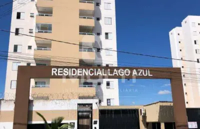 Apartamento com 2 quartos para alugar no Residencial Lago Azul, Uberlândia 