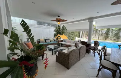 Casa de luxo em condomínio na baleia - são sebastião-sp: 5 quartos, 5 suítes, 3 salas, 5 banheiros, 3 vagas, 350m². confira!