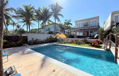 Casa em condomínio frente ao mar na praia de juquehy