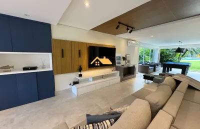 Imponente casa de 5 suítes em condomínio de luxo, localizada em maresias, são sebastião-sp - imperdível!