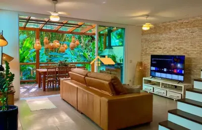 Casa de luxo em condomínio à venda em juquehy, são sebastião-sp: 4 quartos, 4 suítes, 3 salas, 4 banheiros, 2 vagas, 188m².