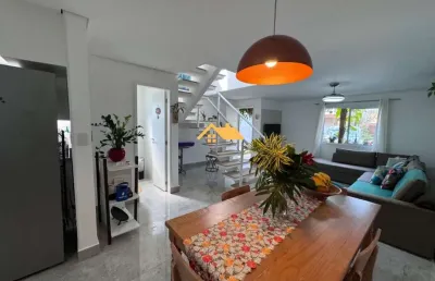 Casa  em condomínio à venda em barra do una, são sebastião-sp: 3 quartos, 3 suítes, 2 salas, 3 banheiros, 2 vagas, 130m².