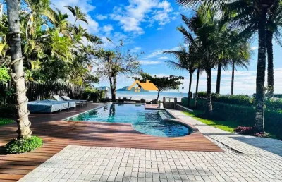 Casa de alto padrão em condomínio: 4 quartos, 4 suítes, 2 salas, 4 banheiros, 2 vagas na juquehy, são sebastião-sp - 200m².