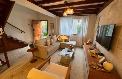 Casa em condomínio  à venda em paúba, são sebastião-sp: 4 quartos, 2 suítes, 2 salas, 3 banheiros, 2 vagas, 120m².