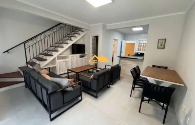 Casa em condomínio para locação em juquehy, são sebastião-sp: 3 quartos, 2 suítes, 2 salas, 2 banheiros, 2 vagas, 95m².
