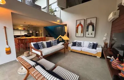 Aluguel de casa em condomínio de luxo em juquehy, são sebastião-sp: 4 quartos, 4 suítes, 2 salas, 4 banheiros, 3 vagas, 180m².