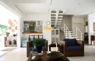 Casa de luxo em condomínio à venda em são sebastião-sp, bairro guaecá: 4 quartos, 4 suítes, 2 salas, 4 banheiros, 4 vagas de garagem, 270m².