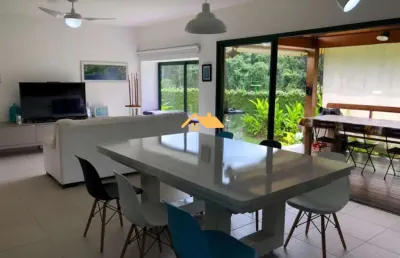Aluguel de casa em condomínio  em são sebastião-spcondomínio fazenda são paulo, barra do una4 quartos, 2 suítes, 3 salas, 3 banheiros, 2 vagas, 144m².