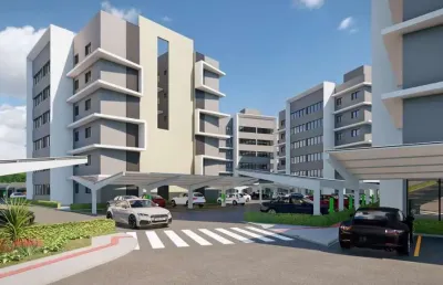 Apartamento para venda em guarapuava, santa cruz, 2 dormitórios, 1 suíte, 2 banheiros, 2 vagas