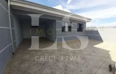 Casa para venda em guarapuava, vila carli, 3 dormitórios, 1 banheiro, 2 vagas