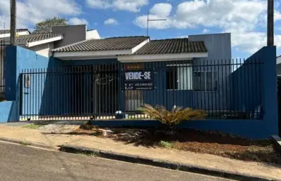 Casa para venda em guarapuava, vila bela, 2 dormitórios, 1 banheiro, 1 vaga