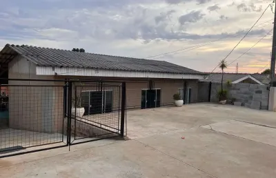 Casa para venda em guarapuava, boqueirão, 2 dormitórios, 1 banheiro, 1 vaga