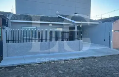 Casa para venda em guarapuava, vila bela, 3 dormitórios, 1 banheiro, 1 vaga