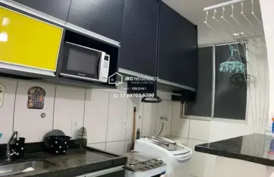 Apartamento mobiliado para venda em são josé do rio preto, rios di italia, 2 dormitórios, 1 banheiro, 1 vaga