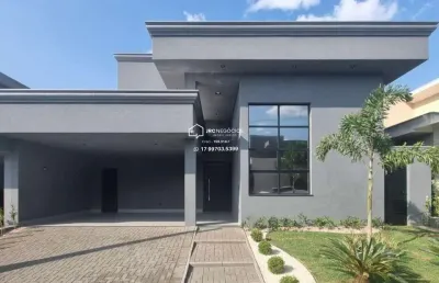 Casa em condomínio para venda em mirassol, terra vista residence club, 3 dormitórios, 3 suítes, 5 banheiros, 2 vagas