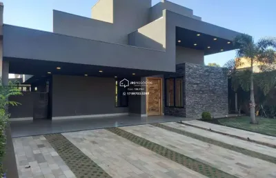 Casa em condomínio para venda em mirassol, golden park residence mirassol, 4 dormitórios, 4 suítes, 6 banheiros, 6 vagas