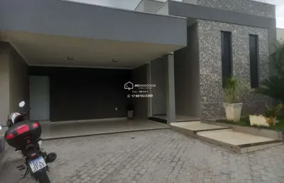 Casa em condomínio para venda em são josé do rio preto, residencial alta vista, 3 dormitórios, 2 suítes, 4 banheiros, 2 vagas