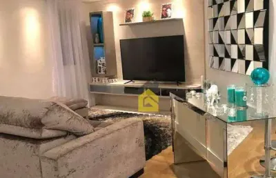 Apartamento residencial à venda, jardim, santo andré - ap0667.