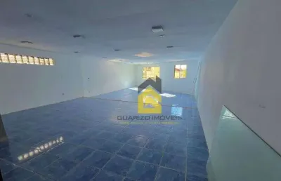 Salão comercial para locação, vila eldízia, santo andré - sl0022.