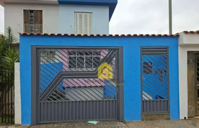 Sobrado com 3 dormitórios para alugar, 150 m² por r$ 3.384,00/mês - jardim silvestre - são bernardo do campo/sp