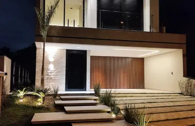 Maravilhosa casa no condomínio bella cittá fazenda rodeio sobrado para venda com 268 m² com 4 suítes piscina e gourmet