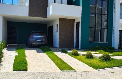 Maravilhoso sobrado no mosaico essence 235 m² com 4 suítes gourmet e piscina