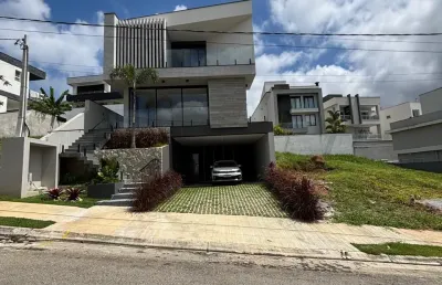 Maravilhosa casa no bella cittá fazenda rodeio 313m² 4 suítes elevador espaço gourmet e piscina