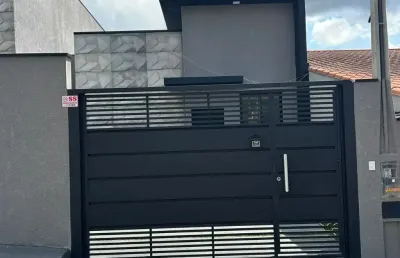 Linda casa térrea para venda possui 75 m² com 3 quartos sendo 1 suíte área gourmet na vila lavínia