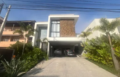 Lindo sobrado no condomínio aruã para venda com 223 m² com 3 suítes e espaço gourmet
