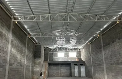Ótimo galpão  para aluguel tem 350 m² com mezanino na vila suissa - cezar de souza