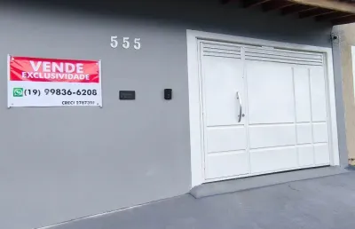 Casa com 2 quartos à venda na Avenida Rio das Pedras, 555, Pompéia, Piracicaba
