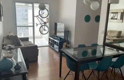 Apartamento de 60m², com 2 dormitórios, sendo 1 suíte e 1 vaga na vila romana