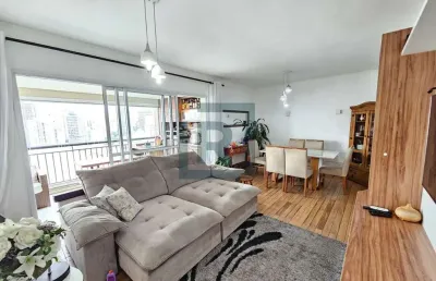 Apartamento de 128m² com 3 dormitórios, sendo 1 suíte, e 2 vagas em perdizes