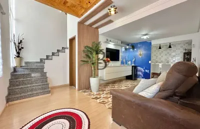 Sobrado mobiliado à venda no bairro esmeralda - perto do estádio municipal
