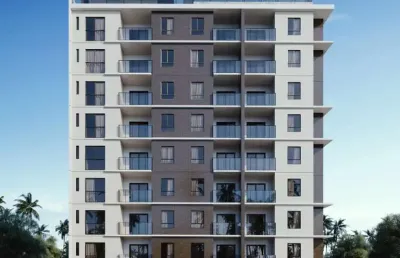 Apartamento para venda em cabedelo, ponta de campina, 3 dormitórios, 1 suíte, 2 banheiros, 1 vaga