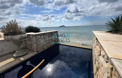 Ótima casa 4 quartos pé na areia em manguinhos armação de búzios